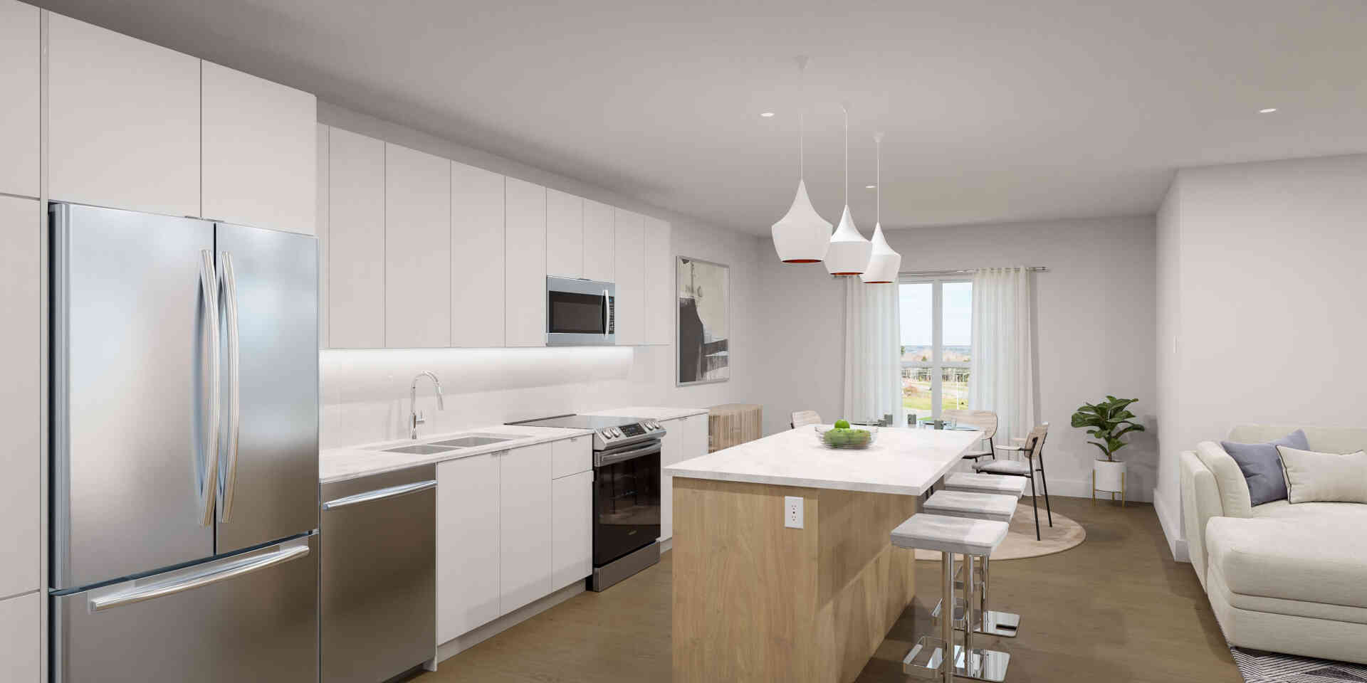 Suite E - suite-kitchen-island